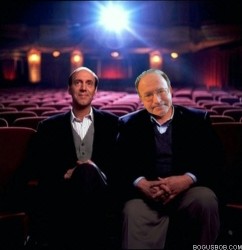  Gene Siskel and I watch a movie 